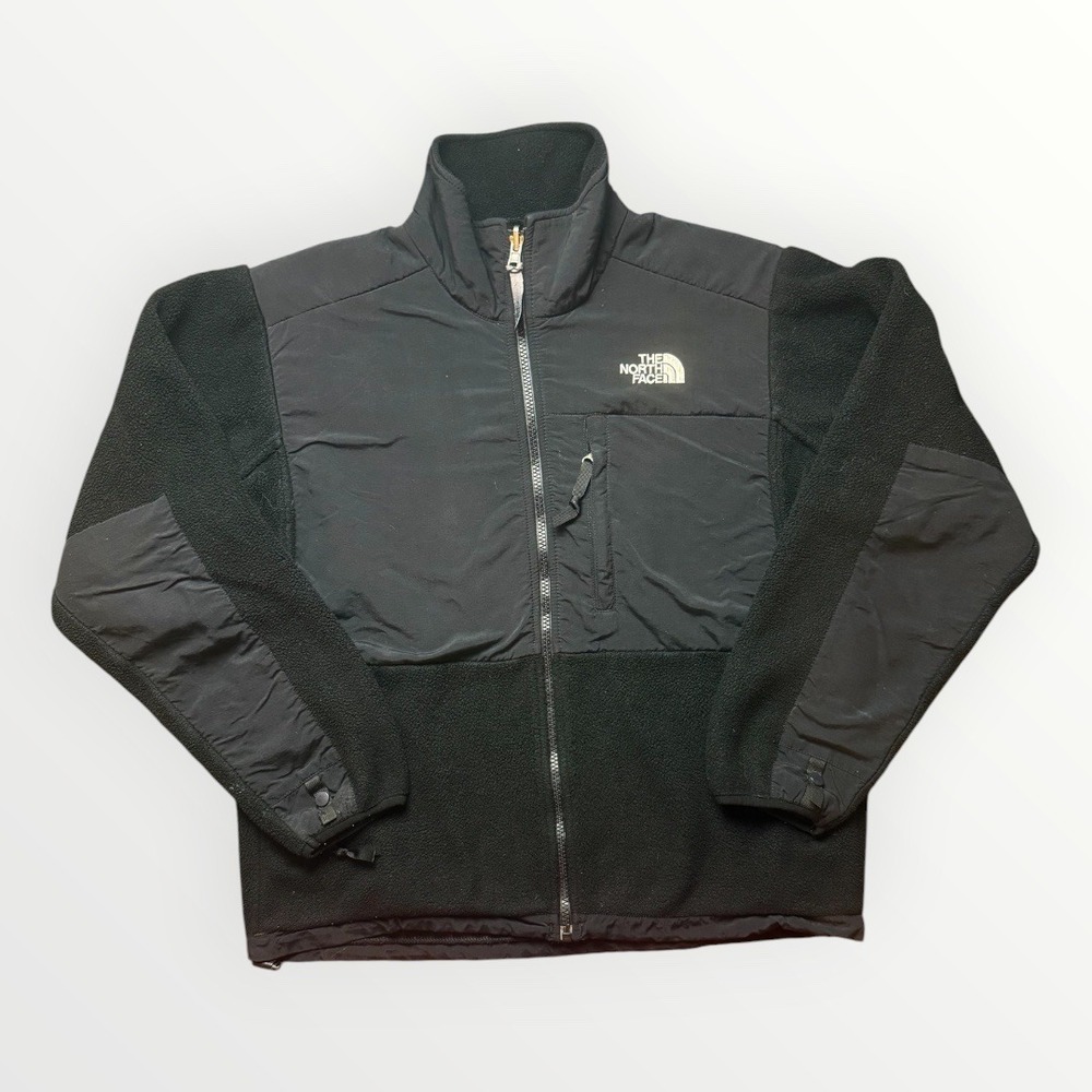 The North Face Denali Fleece Jacket Womens Small Black Full Zip Outdoor Coat